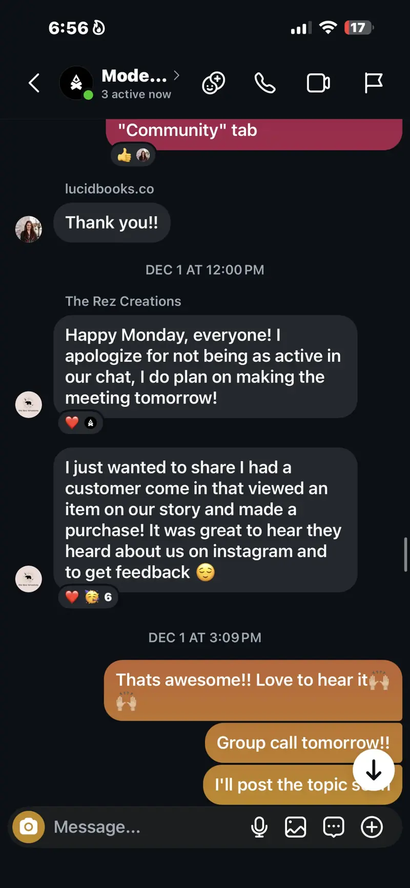 Client message 23